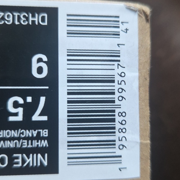 Nike Court Legacy Next Nature White Red Black New In Original Box Mens Size 7.5 - Picture 15 of 15